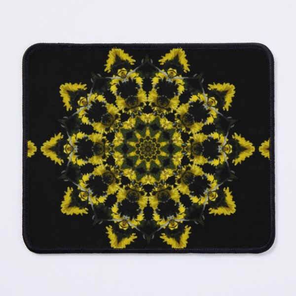 Item preview, Yellow Chrysanthemum Light and Shadow Kaleidoscope pattern (Seamless) 22 designed and sold by Swabcraft.