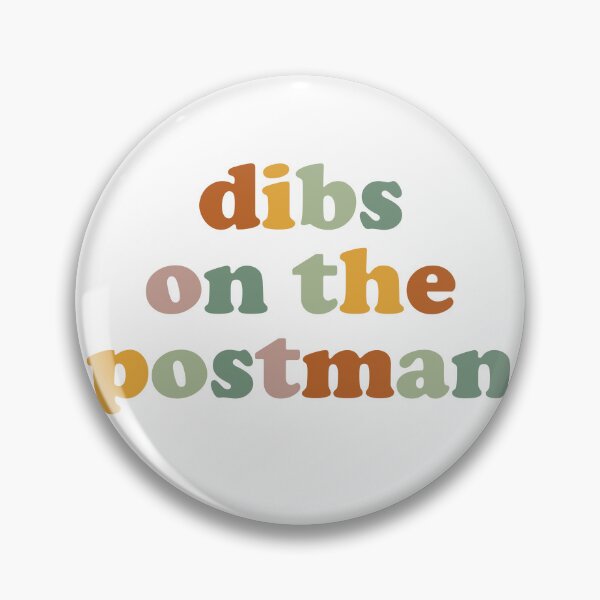 Item preview, Dibs on The Postman Mail Carrier Postal Office Mailman Wife designed and sold by Kiwi Queen.