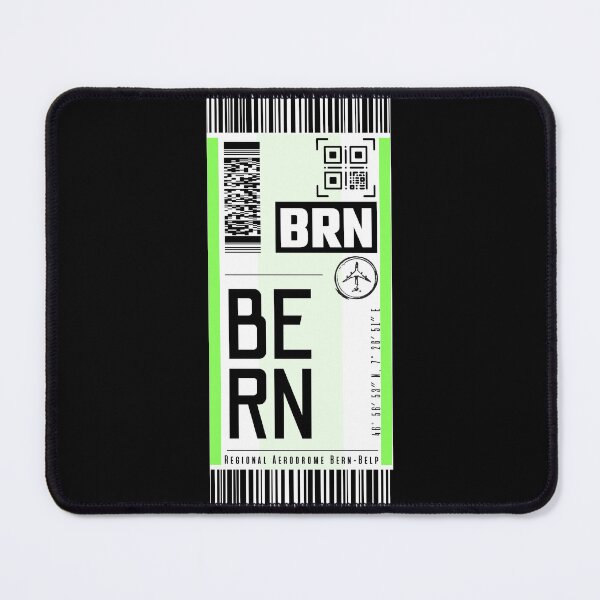 Item preview, BERN BRN classic luggage tag stickers designed and sold by LeddsoDello.