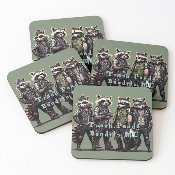 Item preview, Trash Panda Bandits MC designed and sold by UbeeU-Pixels.