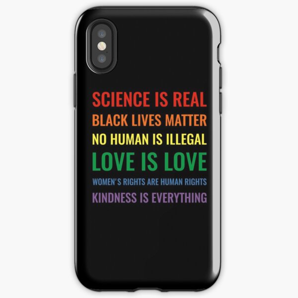 Item preview, Science is real! Black lives matter! No human is illegal! Love is love! Women's rights are human rights! Kindness is everything! Shirt designed and sold by simbamerch.