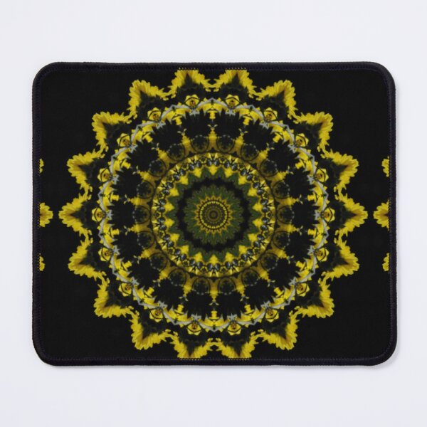 Item preview, Yellow Chrysanthemum Light and Shadow Kaleidoscope pattern (Seamless) 23 designed and sold by Swabcraft.