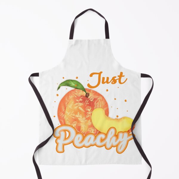 Item preview,  Just Peachy Peach - Funny Peach pun designed and sold by KawaiiFoodArt.