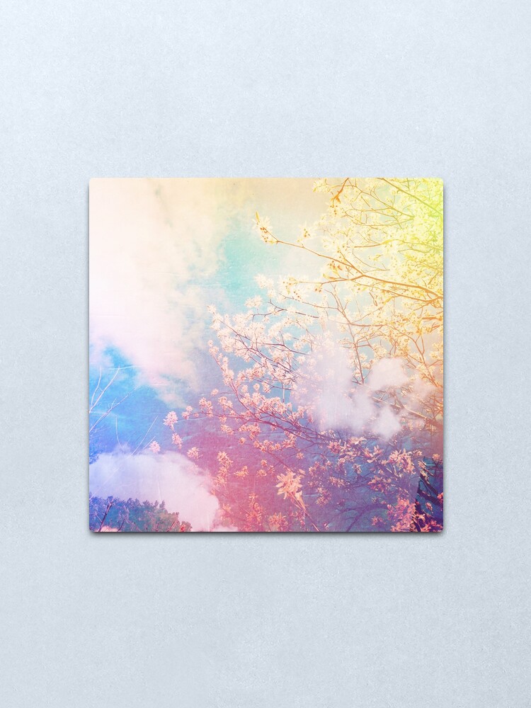 Alternate view of springtime dreaming Metal Print