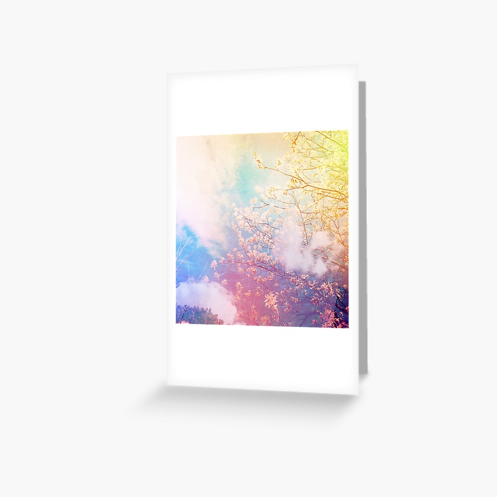 la primavera soñando Tarjetas de felicitación