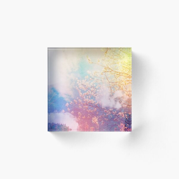 springtime dreaming Acrylic Block