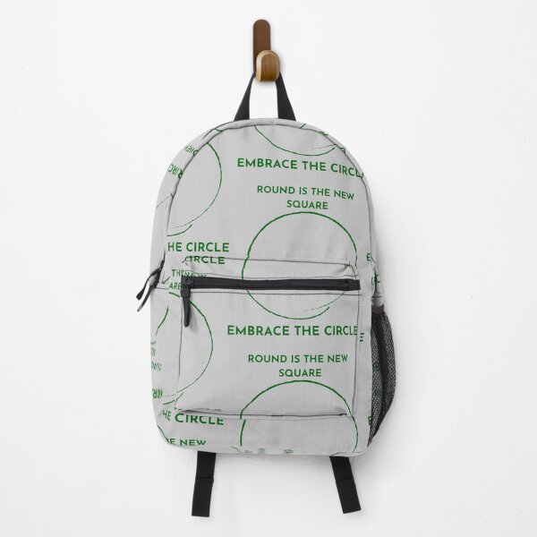 Item preview, Round is the new square: Embrace the circle T-Shirt, Stickers designed and sold by Mosaic-Bubble.