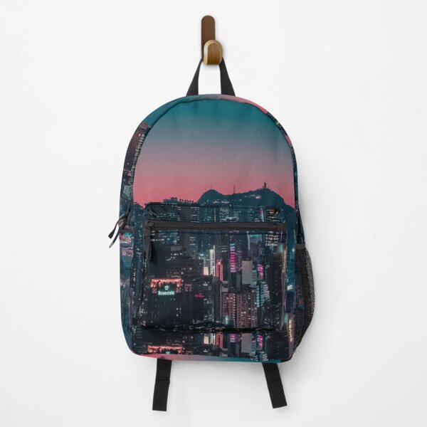Item preview, Night City at Dawn Cyberpunk Futuristic designed and sold by Bien Design.
