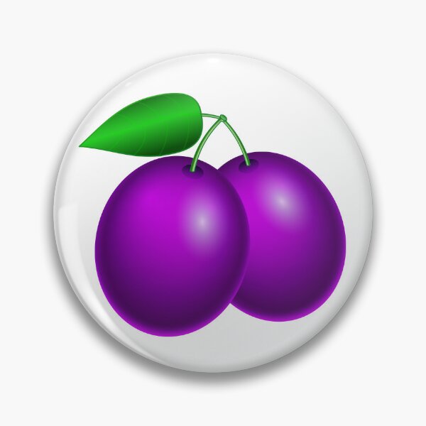 Item preview, Plums fruit illustration designed and sold by AlexanderZam.