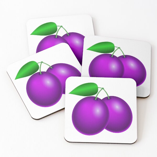 Item preview, Plums fruit illustration designed and sold by AlexanderZam.