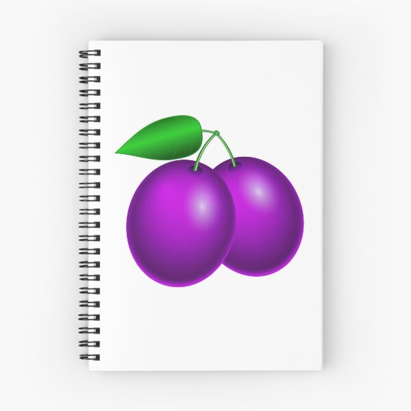 Item preview, Plums fruit illustration designed and sold by AlexanderZam.