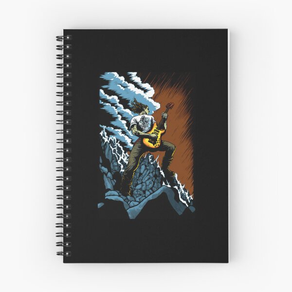Item preview, guitarist playing on top of mountain designed and sold by JureUjdur.