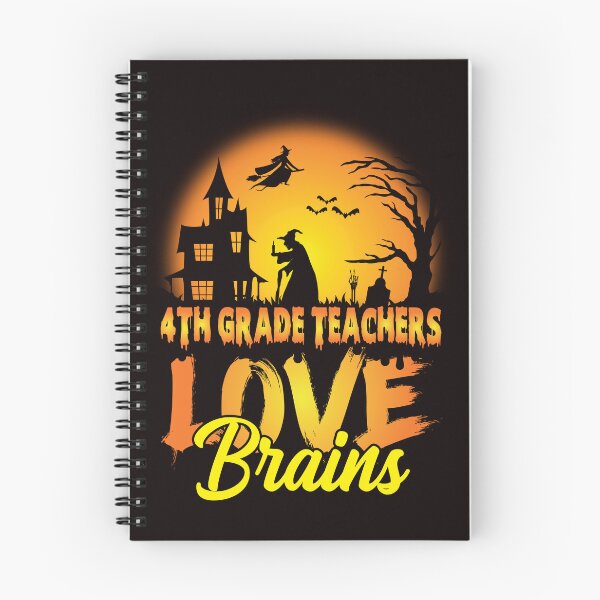 Item preview, 4TH GRADE TEACHERS LOVE BRAINS designed and sold by teemaker24.