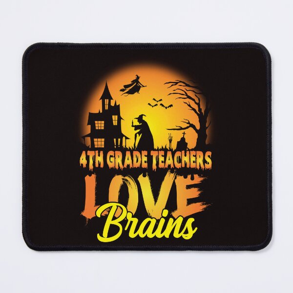 Item preview, 4TH GRADE TEACHERS LOVE BRAINS designed and sold by teemaker24.