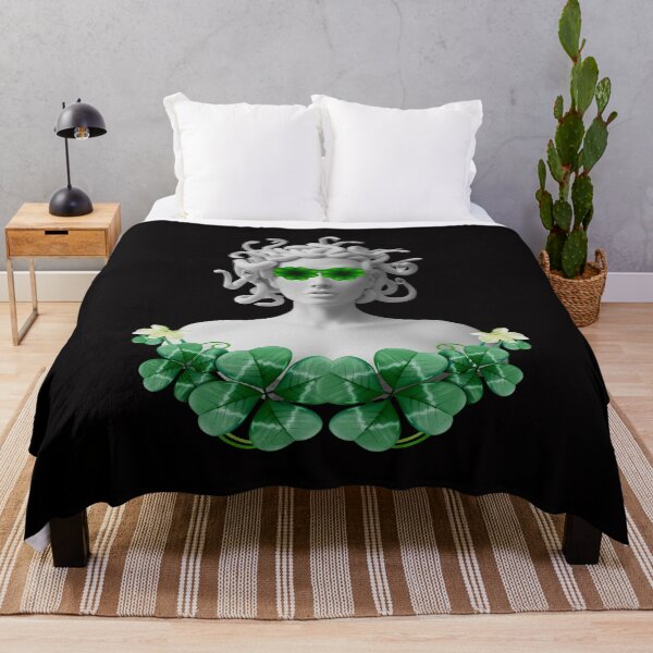Item preview, Green Saint Patricks Day Medusa designed and sold by Atteestude.