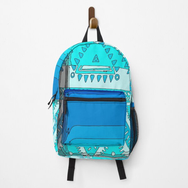 Item preview, Indian blue and turquoise tribal pattern designed and sold by NC NatureVisions.