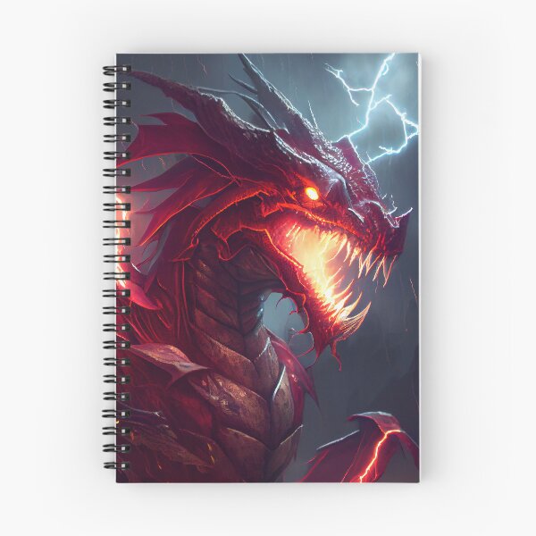 Item preview, Lightning Dragon red eye designed and sold by RavnWorX.