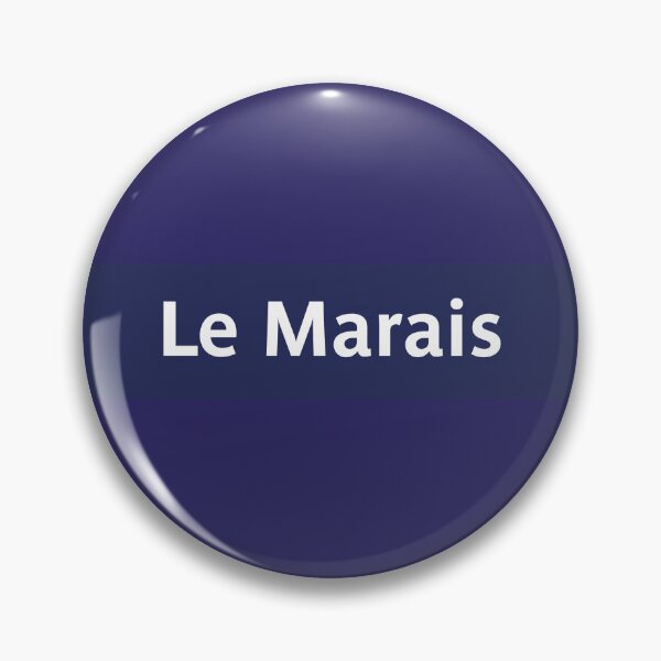 Item preview, Paris metro - Le Marais designed and sold by Shop-de-Florian.