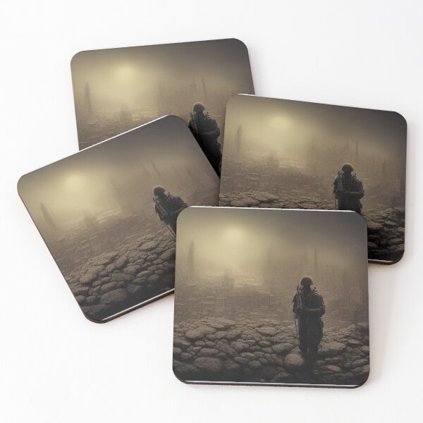 Item preview, A drugged soldier relieves a sinister defendant. designed and sold by LeBeauDany.