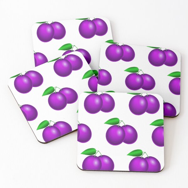 Item preview, Plums fruit pattern designed and sold by AlexanderZam.
