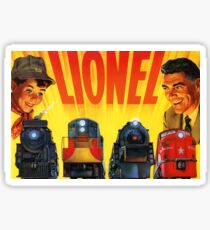 Lionel Vintage Model Trains USA Sticker