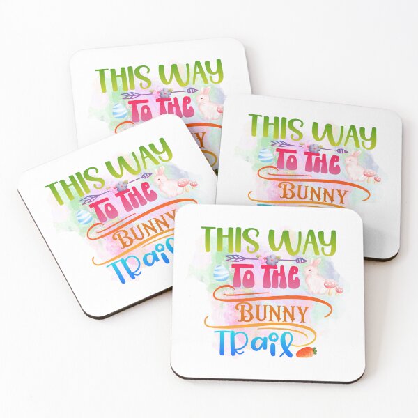 Item preview, This Way to the Bunny Trail I Easter designed and sold by younghopes.