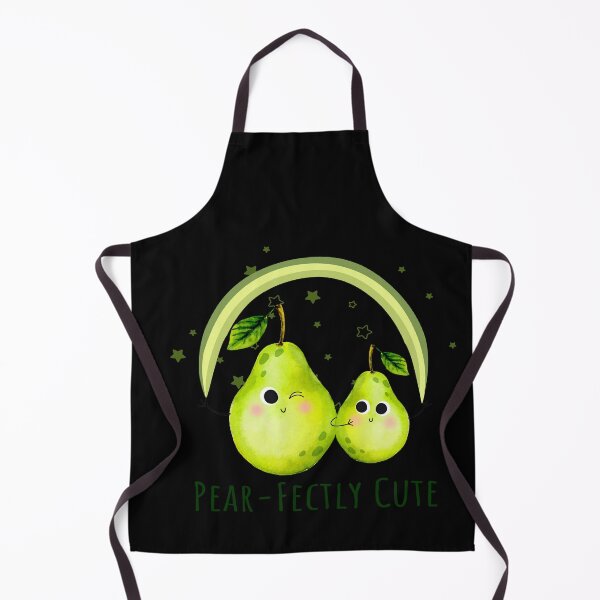 Item preview, Pear Fectly Cute - Funny Pear pun designed and sold by KawaiiFoodArt.