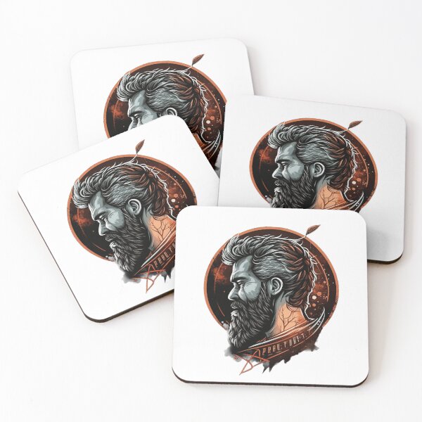Item preview, the bearded guy designed and sold by R&B Art and design.