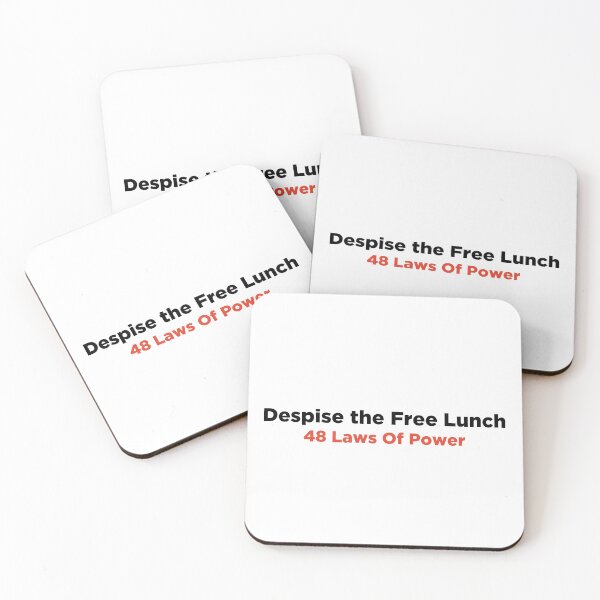 Item preview, Despise the Free Lunch 48 Laws of Power designed and sold by PeterPrv.