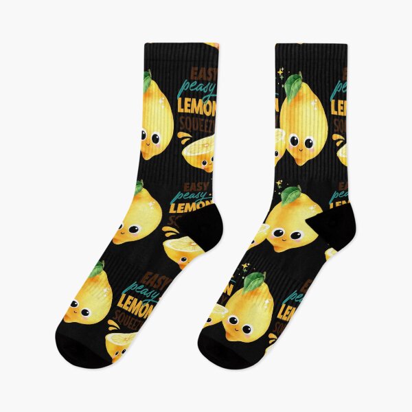 Item preview, Easy Peasy Lemon Squeezy - Funny Lemon pun designed and sold by KawaiiFoodArt.