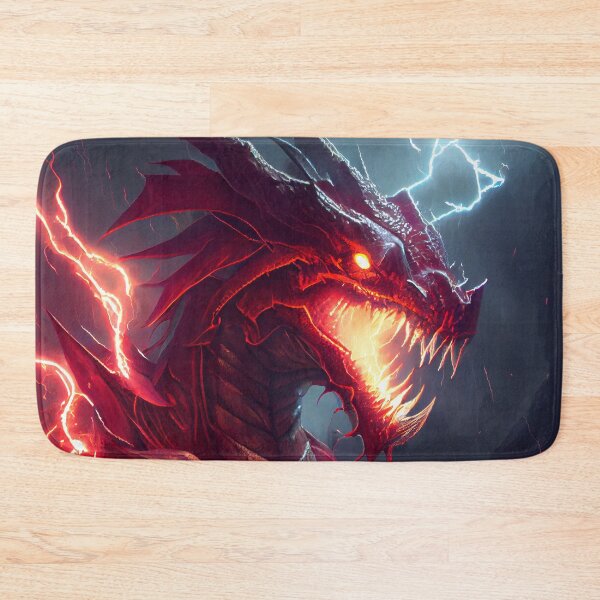 Item preview, Lightning Dragon red eye designed and sold by RavnWorX.