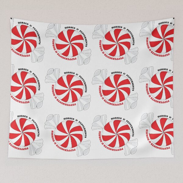 Item preview, Peppermints and Horses designed and sold by DickinsonDesign.
