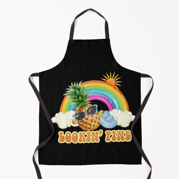Item preview, Looking Pine - Funny Pineapple pun designed and sold by KawaiiFoodArt.