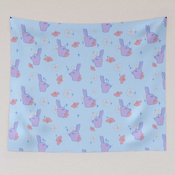 Item preview, Blue Year of the Rabbit designed and sold by maddydoodlesoup.