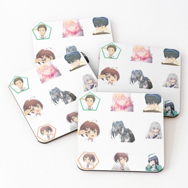 Item preview, Ayakashi Triangle Sticker pack  designed and sold by youssef-ezz.