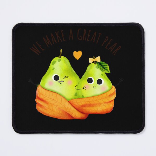 Item preview, We Make A Great Pear - Funny Pear Pun designed and sold by KawaiiFoodArt.