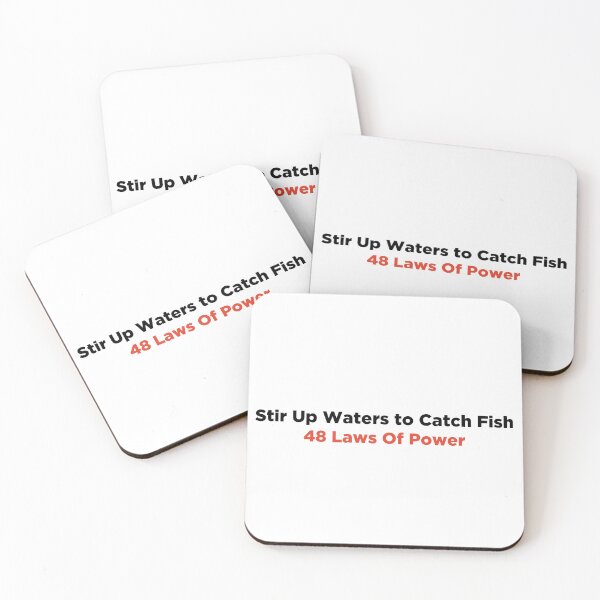 Item preview, Stir Up Waters to Catch Fish 48 Laws of Power designed and sold by PeterPrv.