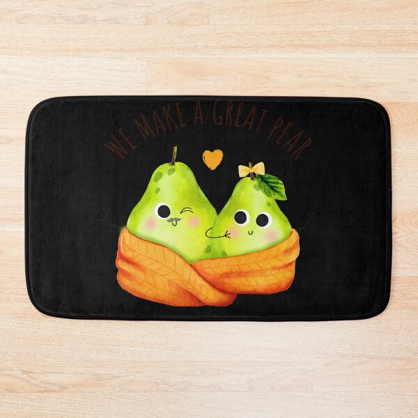 Item preview, We Make A Great Pear - Funny Pear Pun designed and sold by KawaiiFoodArt.
