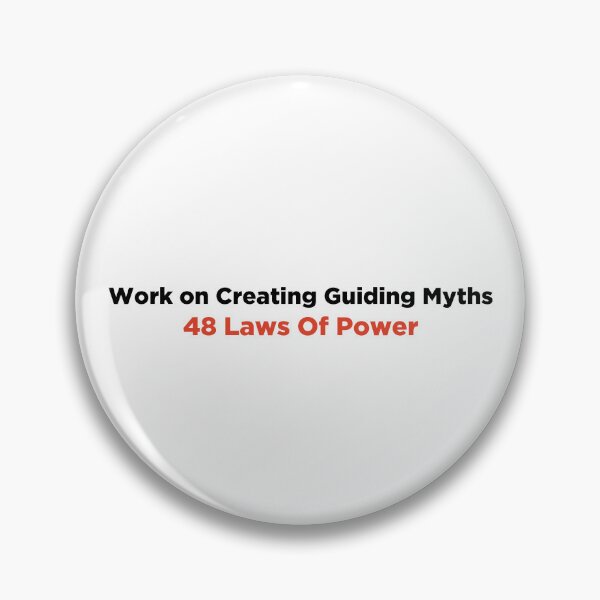 Item preview, Work on Creating Guiding Myths 48 Laws of Power designed and sold by PeterPrv.