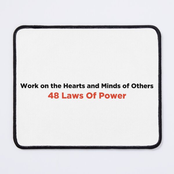 Item preview, Work on the Hearts and Minds of Others 48 Laws of Power designed and sold by PeterPrv.