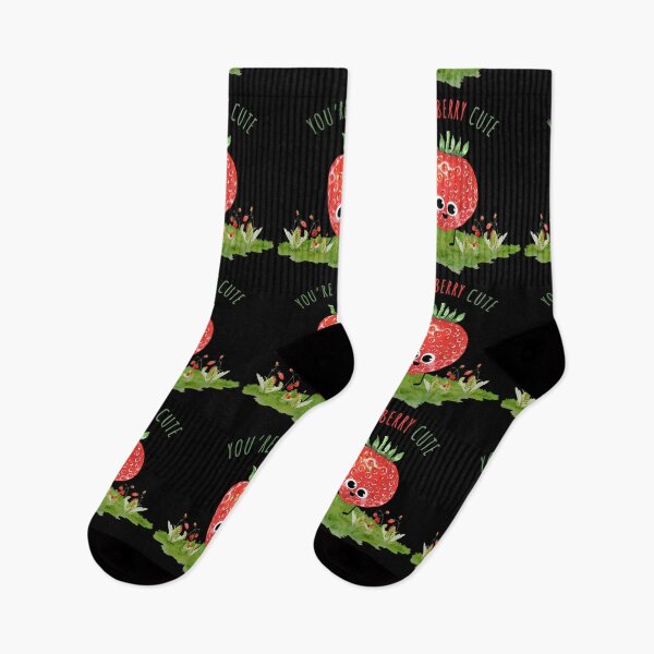 Item preview, You Are Berry Cute - Funny strawBerry pun designed and sold by KawaiiFoodArt.