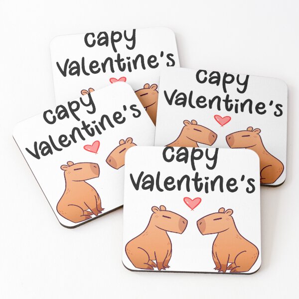Item preview, Capybara Valentine's designed and sold by perry92.