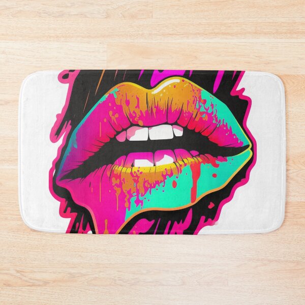 Item preview, Synthwave Sassy Lips designed and sold by pedrogag.