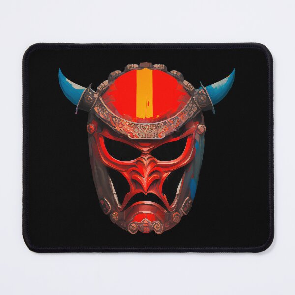 Item preview, The Shadow of the Demon Mask designed and sold by elcarnero.
