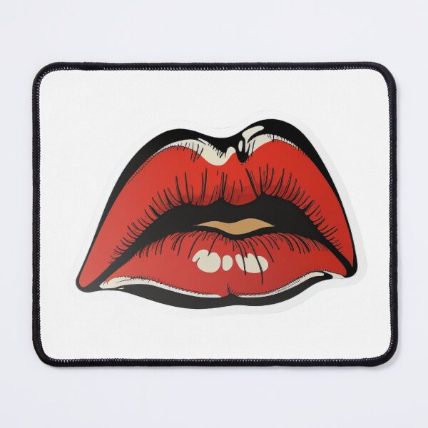 Item preview, Cartoon Red Sassy Lips designed and sold by pedrogag.