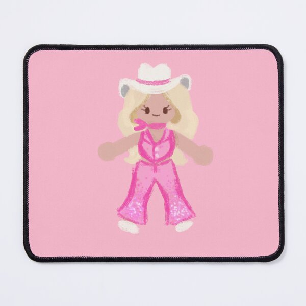 Item preview, Blonde in Pink Cowboy Suit designed and sold by RaspberryPunch.