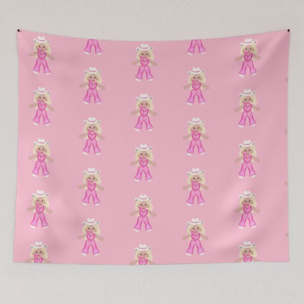 Item preview, rubia en traje de vaquero rosa designed and sold by RaspberryPunch.