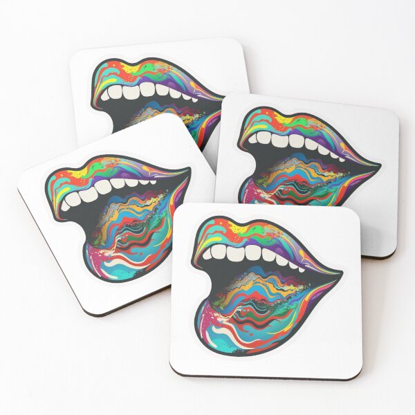 Item preview, Aquarela Funny Lips designed and sold by pedrogag.