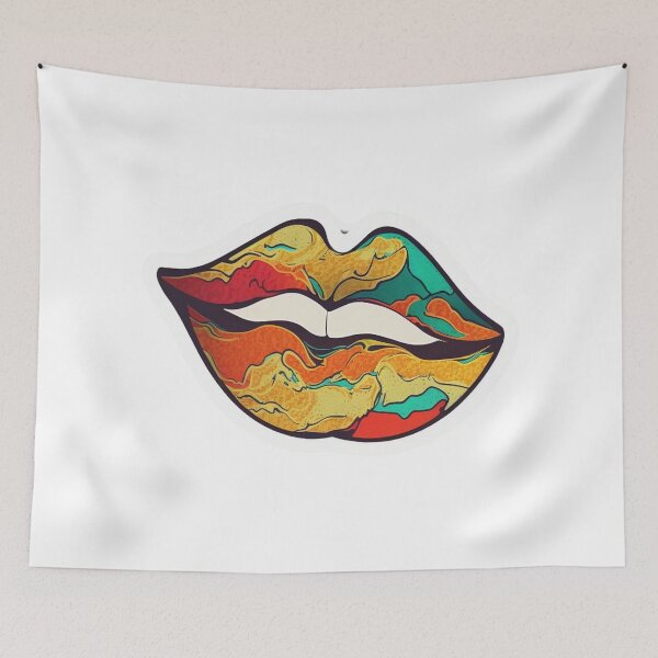Item preview, Aquarela Sassy Lips designed and sold by pedrogag.