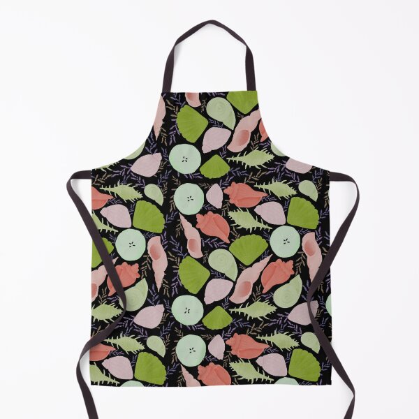 Item preview, Green and Pink Seashells designed and sold by maddydoodlesoup.